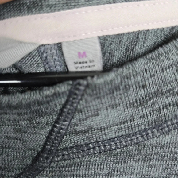 Athleta Dress Give It Your All Knee Long Sleeve Drawstring Hiking TrailGray Sz M - Picture 14 of 16